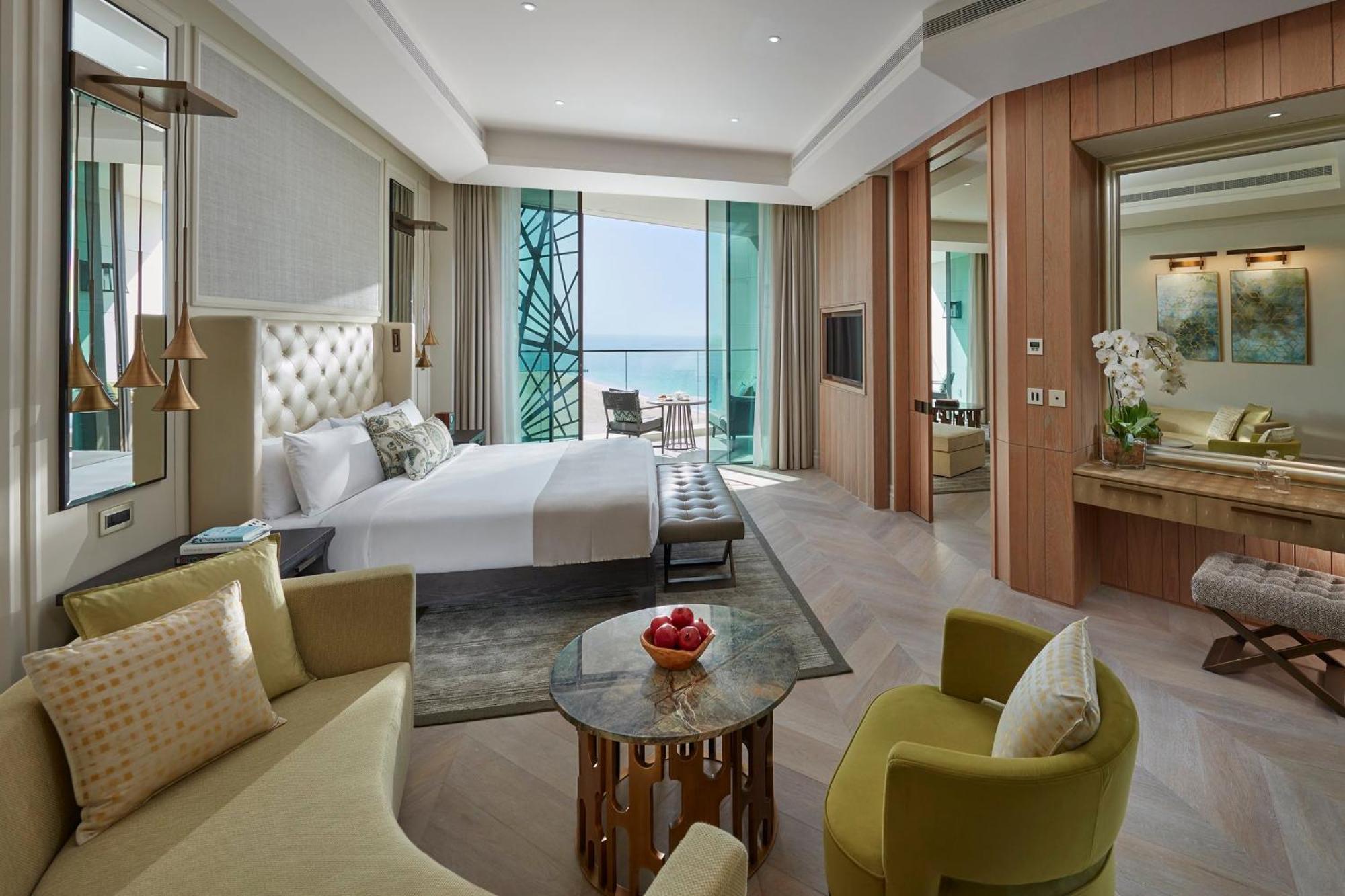 Mandarin Oriental Jumeira, Dubaj Kültér fotó A suite at the hotel