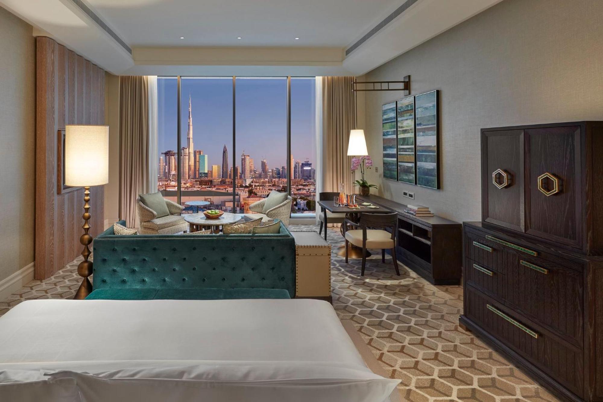 Mandarin Oriental Jumeira, Dubaj Kültér fotó A bedroom at the hotel