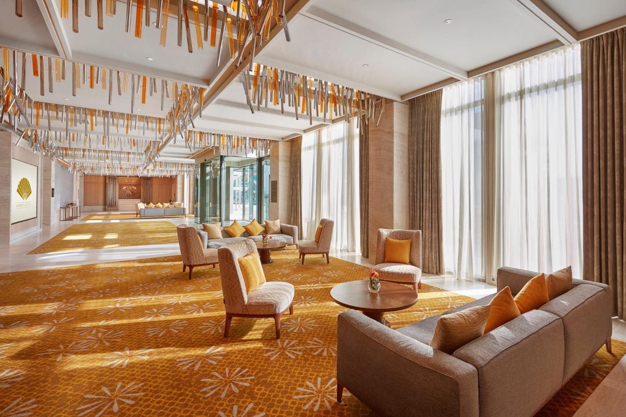 Mandarin Oriental Jumeira, Dubaj Kültér fotó The lobby