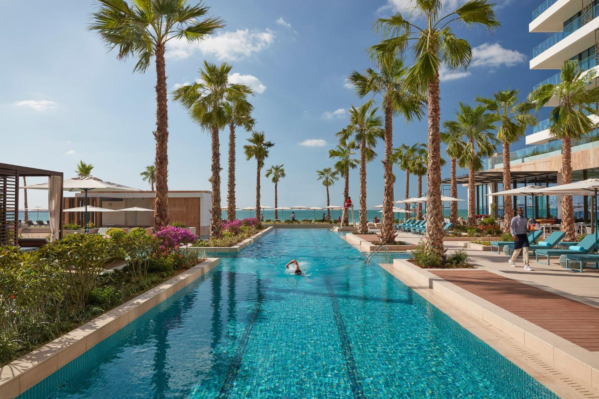 Mandarin Oriental Jumeira, Dubaj Kültér fotó Pool at the Westin La Paloma